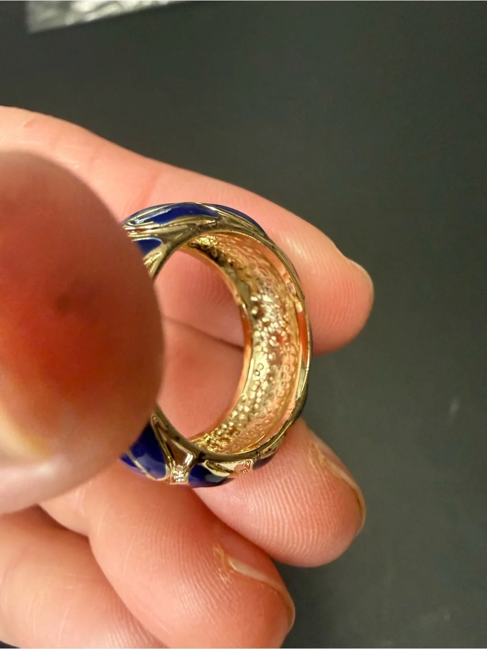 Lapis and Gold Ring